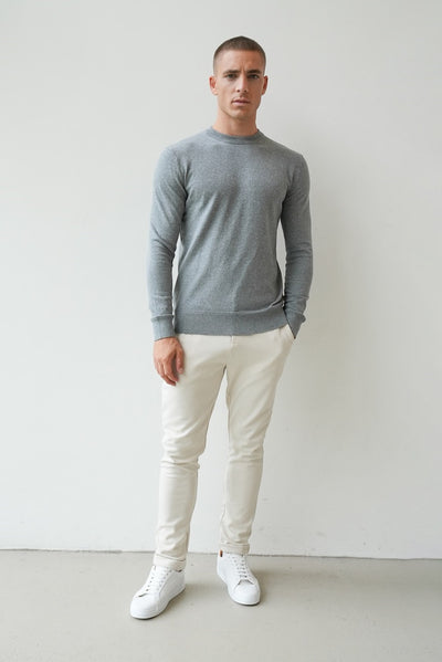 153 - Light Grey Melange