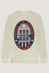 Long Sleeve Luxury Havana bone-white