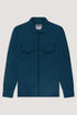Shirt Luxury Zip majolica-blue