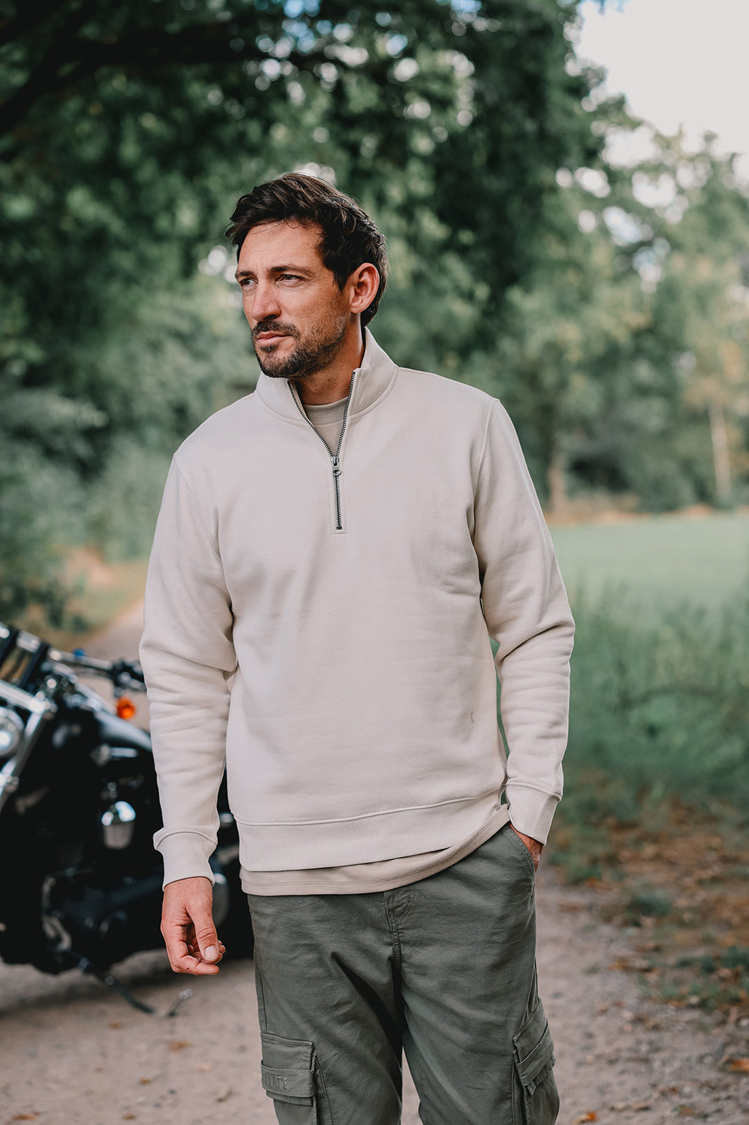 Sweater Half Zip Comfort – Kultivate.com