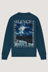 Sweater Silence majolica-blue