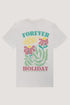 Tshirt Forever blanc-de-blanc