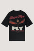 Tshirt Luxury Fly jet-black