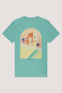 Tshirt Stairway ol-blue