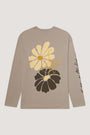 Long Sleeve 3 Flowers on-rock