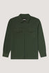 Shirt Luxury Zip deep-forest