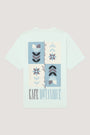 Tshirt Botanic t-of-blue