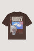 Tshirt Curiosity chocolate-brown
