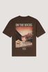 Tshirt Luxury Rocks chocolate-brown