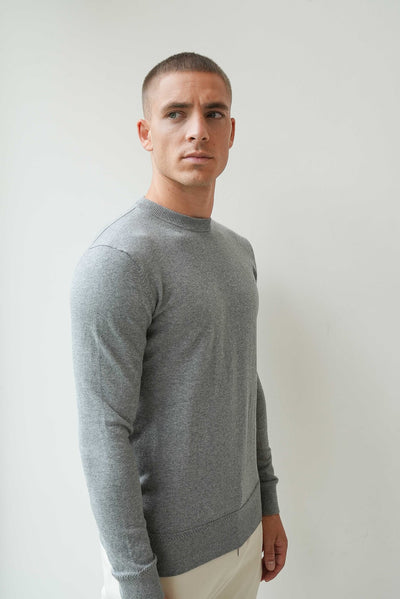 153 - Light Grey Melange
