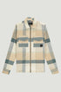 Overshirt Big Check loden-frost