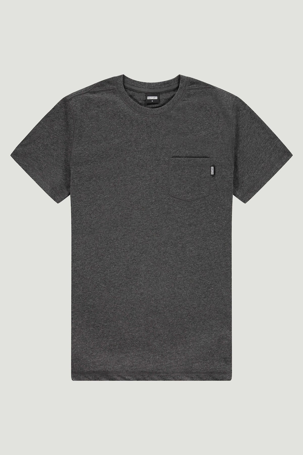 Tshirt Damon Dark Grey Melange – Kultivate.com