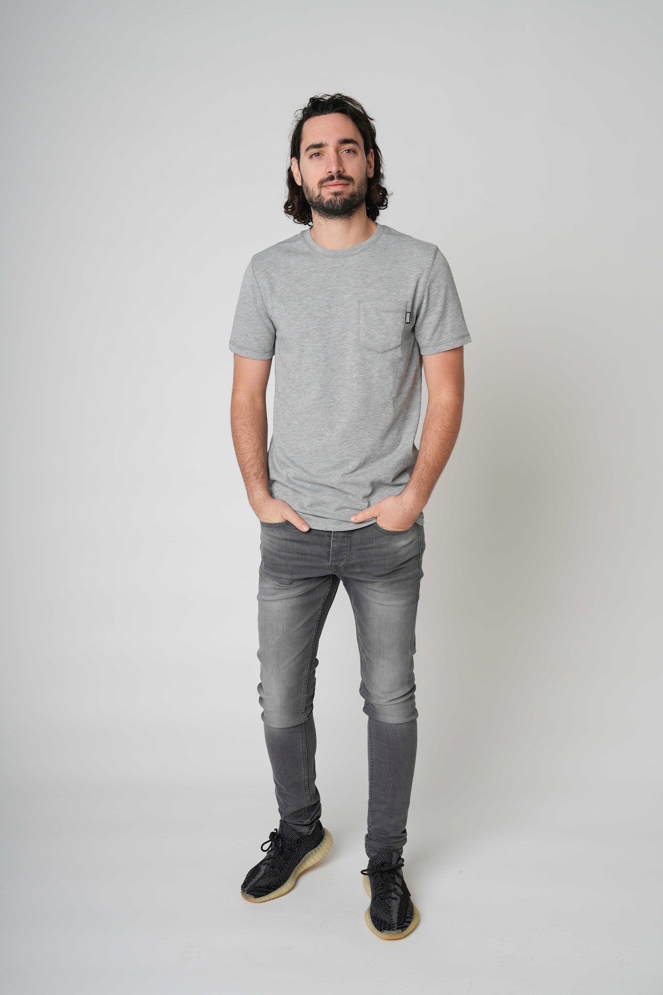 153 - Light Grey Melange